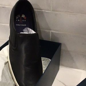 Cole Han Leather Nantucket Deck Shoe